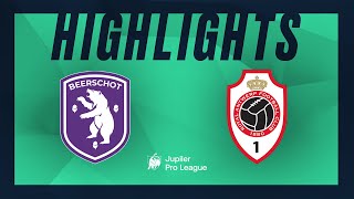 K Beerschot VA  Royal Antwerp FC hoogtepunten [upl. by Hertberg]