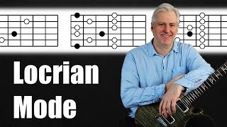 How to Play over the Locrian Mode using CAGED Principles [upl. by Hymie]