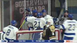 Findlay Blanks Perrysburg to Advance to Regional Hockey Semis [upl. by Ylekalb]