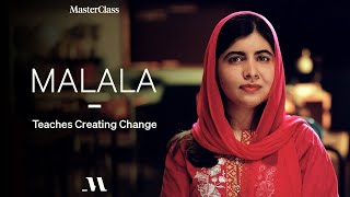 Malala Teaches Creating Change  Official Trailer  MasterClass [upl. by Lampert726]