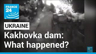 What is the Kakhovka dam in Ukraine and what happened • FRANCE 24 English [upl. by Meesak]