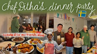 I hosted a dinner party at my place  Ahalditha sweden swedenmalayalam [upl. by Midis]