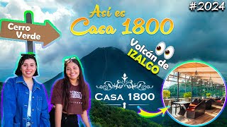 ¡¡ASÍ es EL CERRO VERDE y CASA 1800 en EL SALVADOR 😍🥶😋 [upl. by Eecyac]