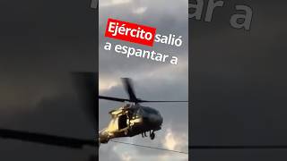 SOLDADOS ESPANTARON A Sicarios Con Equipo Aéreo [upl. by Kohl781]