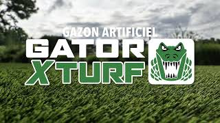 Installation du gazon artificiel Gator Xturf [upl. by Atinuj]