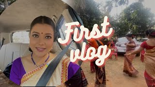 My 1st Vlog  Bhogali Bihu Celebration [upl. by Elizabeth759]