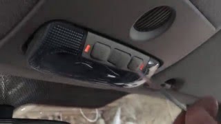 Removing interior lights on 2012 Ford Fiesta [upl. by Silbahc]