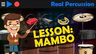 Real Percussion  Lesson Mambo [upl. by Mauri]