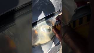 Headlamp restoration automobile how carguy carstuff headlights [upl. by Mindi]