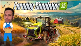 FARMİNG SİMULATOR 25 İLK HASATIMIZI YAPTIK [upl. by Gaudette]