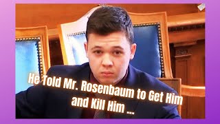 Kyle Rittenhouse Testifies Why He Shot and Killed Joseph Rosenbaum During Racial Justice Protests [upl. by Neerual460]