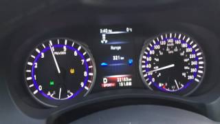 Q50 Red Sport 400 0100 mph in 95 sec [upl. by Tasiana115]