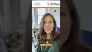 1 Minute MBA Application Tips Wharton [upl. by Asiral]