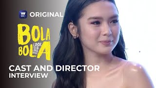 BolaBola Cast and Director Interview  iWantTFC Unwrapped [upl. by Yellac446]