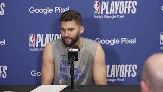 Dallas Mavericks Maxi Kleber Postgame Interview Game 5 vs LA Clippers [upl. by Borlow]