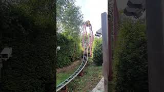 Just how FAST is Dragons Fury at Chessington World of Adventures themepark rollercoaster uk [upl. by Ignaz]