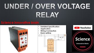 Under Voltage Over Voltage Protection Relay D1VCR1 [upl. by Ahgem]