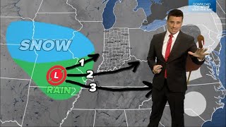 Snow may hit Indiana for Thanksgiving Day  Early look at snowfall chances [upl. by Llennoc]