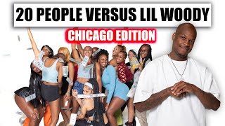 20 WOMEN VS 1 COMEDIAN CHICAGO EDITION LIL WOODY skinbone [upl. by Alled]