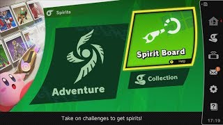 Super Smash Bros Ultimate  Spirit Board Overview [upl. by Atteuqahs]