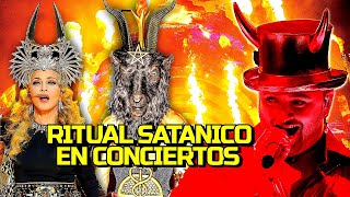 5 RITUALES SATANICOS EN CONCIERTOS [upl. by Darrey398]