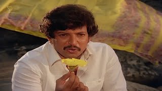 Vishnuvardhan Flirt With Suhasini By Giving Flower  Bandhana Kannada Movie Part 1 [upl. by Haiacim]