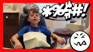 TWO KIDS GETTING FILLINGS AND FIDGET SPINNERS [upl. by Enattirb]