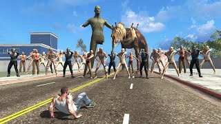 Franklin Survive Zombie Virus in Indian Bike Driving 3D [upl. by Kathi]