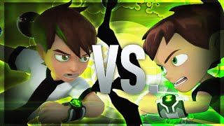 Ben 10 VS Ben 10   Original Series VS Reboot  Fan Animation Remake [upl. by Notfol]