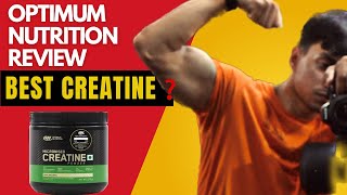 quotUnbiased Optimum Nutrition  Creatine Review IN HINDI  RAHIL SINGH FITNESS [upl. by Odell]