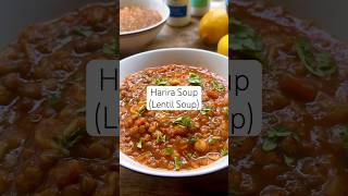 Moroccan Lentil Soup Recipe Harira Soup lentilsoup souprecipe [upl. by Trammel245]