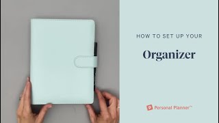 How to set up your Personal Planner™ Organizer [upl. by Pincas]