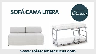 Sofá cama litera plegable [upl. by Rhetta]