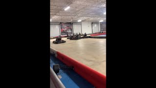 Crazy Go Kart Crash Caught On Camera At k1 Speed During A Race [upl. by Lieberman513]