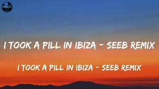 Mike Posner  I Took A Pill In Ibiza  Seeb Remix Lyrics [upl. by Manlove876]