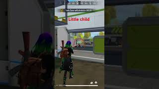 Little child game play freefire garenafreefire [upl. by Ardnosac]