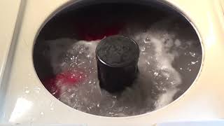 1990 Maytag Commercial Washer Washing Darks Part 2 [upl. by Zoie]