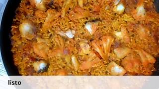 ARROZ CON BACALAO Y COLIFLOR [upl. by Assiram]