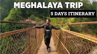 Meghalaya Tour Complete Travel Guide  Meghalaya 5 Days Itinerary  Meghalaya Tourism Video [upl. by Rozina]