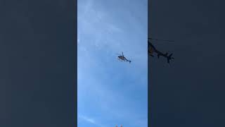 Helicopter show in Hartsdale🚁🎃 helicopter hartsdale newyork upstateny halloween [upl. by Terb]