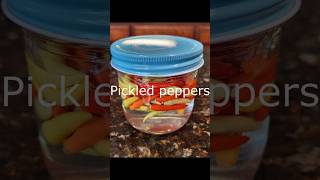 Pickled peppers recipe easyrecipe pepper condiments [upl. by Orvas]