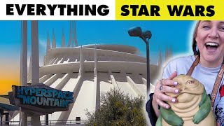 EVERYTHING Star Wars from Season of the Force at Disneyland [upl. by Anawek848]