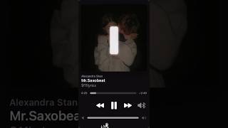 MrSaxobeat 🎵Lyrics Alexandra Stan aesthetic lyrics ytshort song english trend [upl. by Ogait]