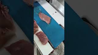 MNSQPJ100 Chicken Breast Slicing Machine chickenbreast freshmeats meatprocessingmachine [upl. by Pegma]