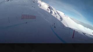 Inferno Mürren Downhill Race 2019  26012019  360° Video [upl. by Nahtanoy]