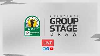 Total CAF Confederation Cup 202021 Group Stage Draw [upl. by Rutter]