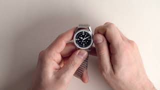 SERICA WATCHES REF 6190 HOW TO SET THE TIME [upl. by Takeo]