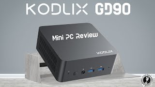 Review of Kodlix GD90 Mini PC  Intel i912900HK minisforum kodlix [upl. by Selinda]