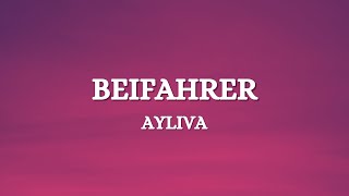 AYLIVA  Beifahrer Lyrics [upl. by Wood]