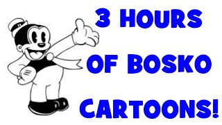 3 Hours of Bosko Cartoons [upl. by Ynor700]